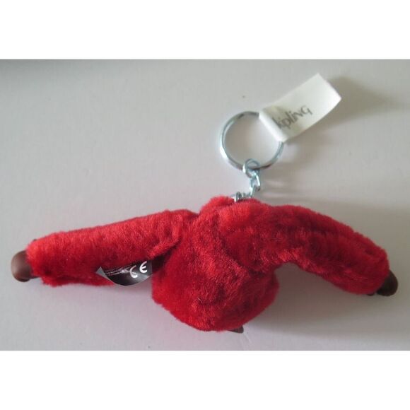 Kipling 1219-001 Felicia Small Red Monkey Keychain - Picture 2 of 3